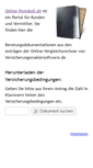 Mobile Screenshot of online-protokoll.de